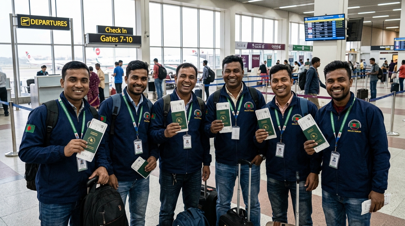 ইউরোপীয় ডেলিগেশন কর্তৃক নির্বাচিত কর্মীদের অভিনন্দন